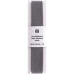 Grey Bias Binding by Rico Design