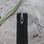Atelier Brunette Black Exposed Zipper