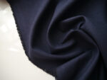 Navy Silk Noil