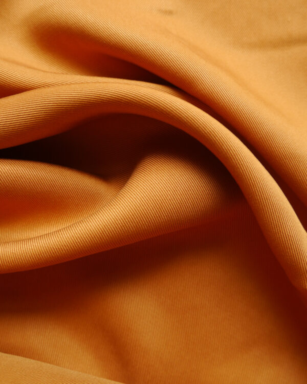 Baked Orange Lyocell Twill (made with TENCEL™ fibers)