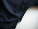 Navy Culinten Slub (made with Cupro, Linen and TENCEL™ fibers)