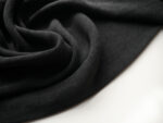 Black Matt Bark Crepe (made with Viscose and TENCEL™ fibers)
