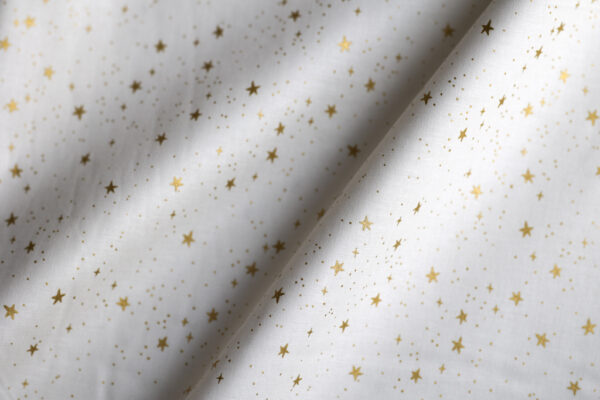 Cream Stars Cotton