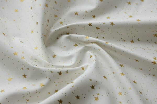 Cream Stars Cotton - Image 2