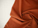 Rust Bamboo Cotton Stretch Fleece