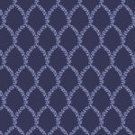 Laurel Navy Cotton