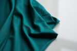Teal Bamboo Cotton Stretch Fleece