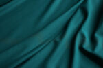 Teal Bamboo Cotton Stretch Fleece