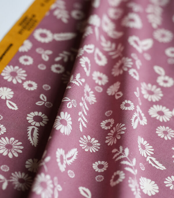 Daisy Lilac Cotton