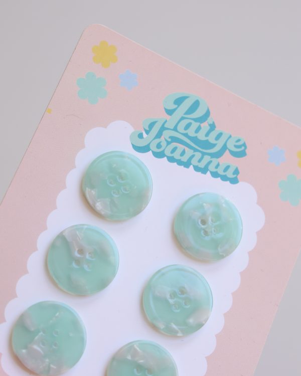 Macaroons Buttons 25mm