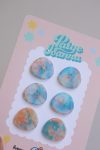 Ice Cream Sorbet Buttons 25mm