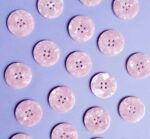 Candy Floss Buttons 25mm