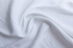 White Viscose Linen Slub