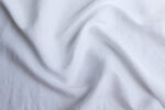 White Viscose Linen Slub