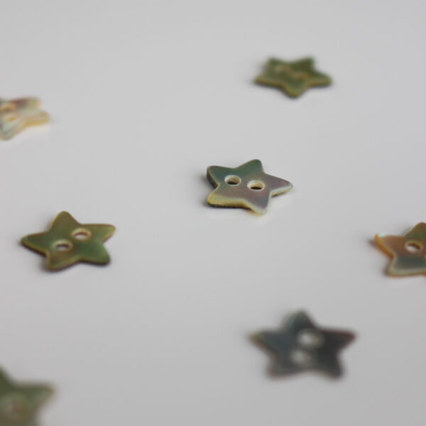 Shell Star Button 11 mm
