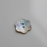 Shell Flower Button 15 mm