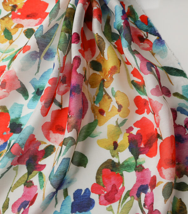 Sunshine Blooms Cotton Silk