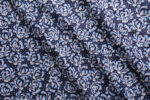 Blooming Flowers Amethyst Shadow Cotton