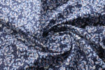 Blooming Flowers Amethyst Shadow Cotton