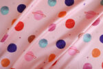Nerida Hansen Pink Galaxy Sateen