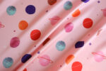 Nerida Hansen Pink Galaxy Sateen