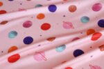 Nerida Hansen Pink Galaxy Sateen