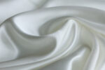 Pearl White Shine Viscose Twill Lining