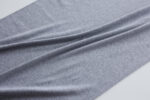 Heather Grey Bamboo Cotton Ribbing
