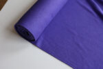 Purple Bamboo Cotton Ribbing