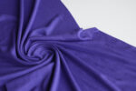 Purple Bamboo Cotton Ribbing
