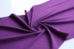 Violet Bamboo Cotton Ribbing