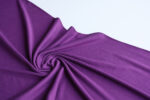 Violet Bamboo Cotton Ribbing