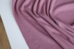 Dusky Mauve Bamboo Cotton Ribbing