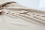 Cream Bamboo Cotton Ribbing