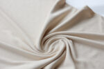 Cream Bamboo Cotton Ribbing