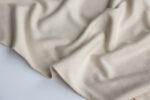Cream Bamboo Cotton Ribbing