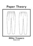 SECONDS - Miller Trousers by Paper Theory Patterns
