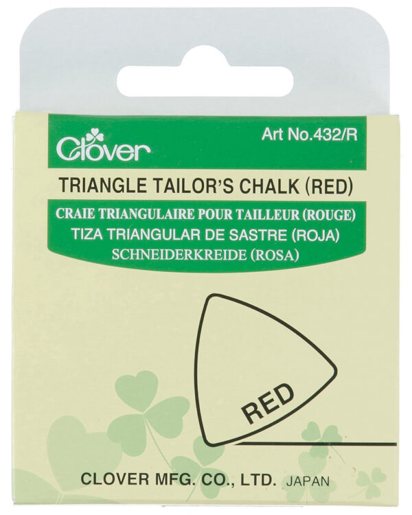 Clover Red Triangle Tailors Chalk