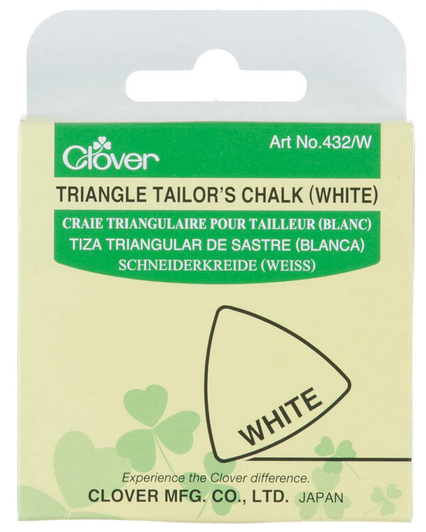 Clover White Triangle Tailors Chalk