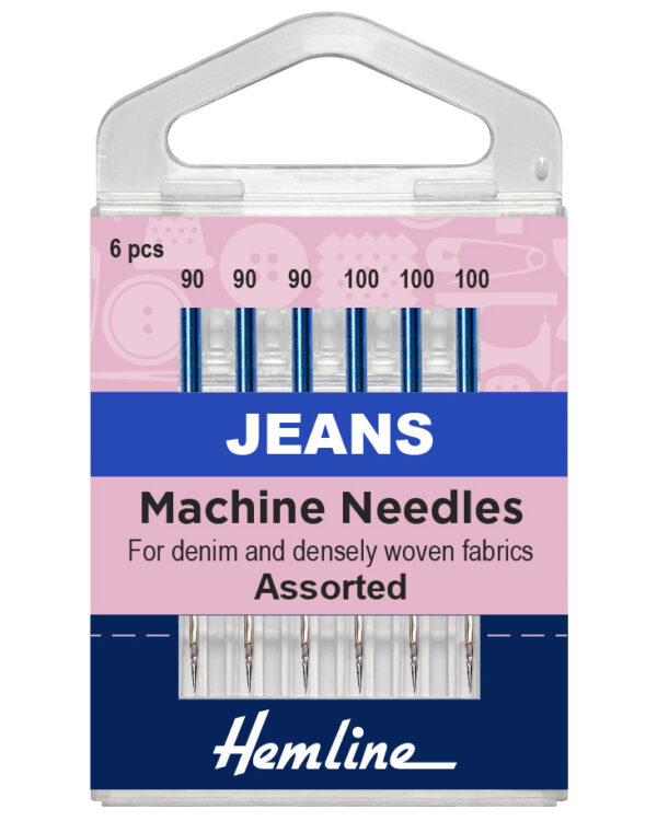 Jeans Sewing Machine Needles - Mixed Sizes