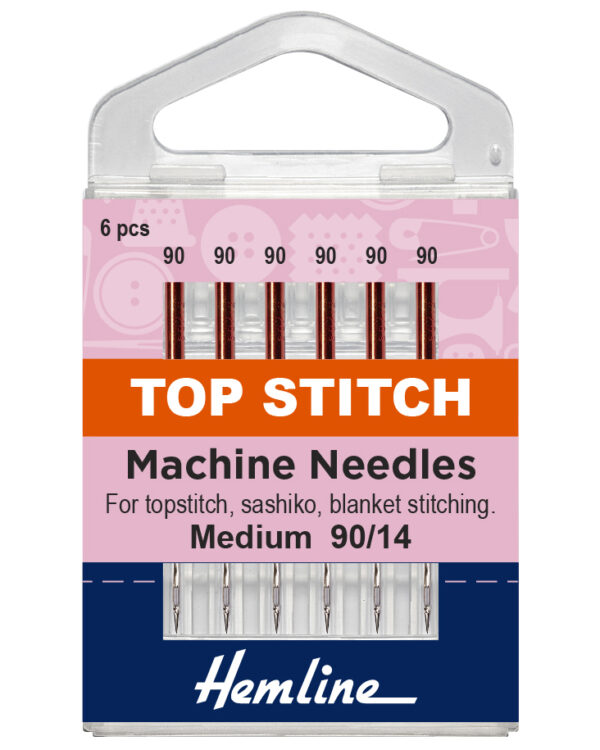 Top Stitch 90/14 Sewing Machine Needles