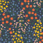 Wildwood Garden Navy Canvas