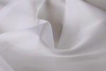 White Silk Organza