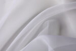 White Silk Organza