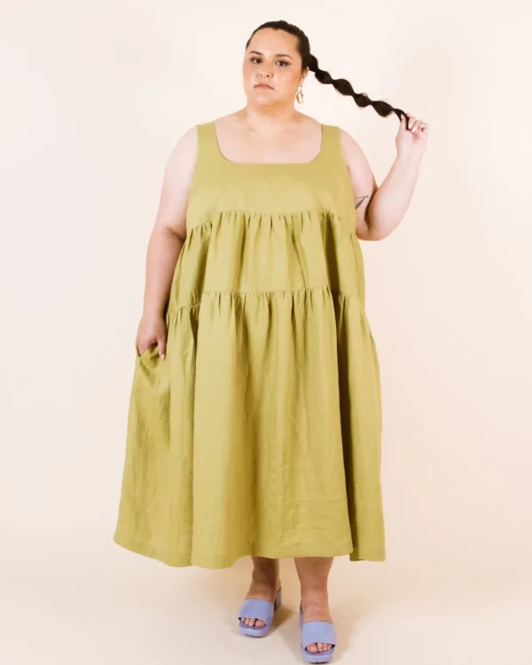 Celestia Curve Dress by Papercut Patterns