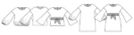 Kids Array Top and Dress by Papercut Patterns