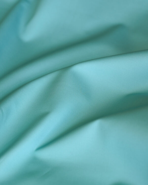 Aqua Cotton Sateen
