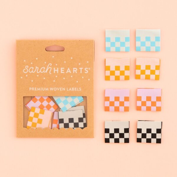 Sew in Clothing Labels Sarah Hearts