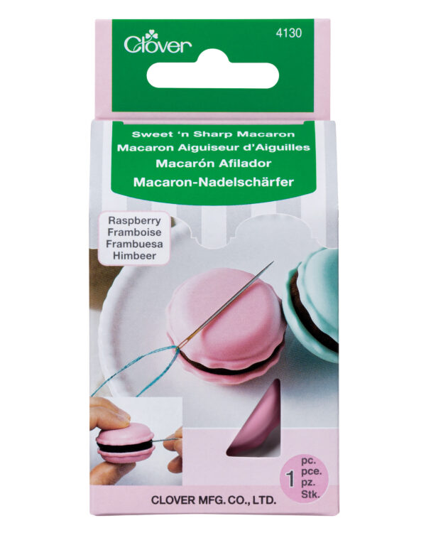 Clover Needle Sharpener - Raspberry Macaron