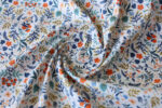 Wildwood White Metallic Cotton